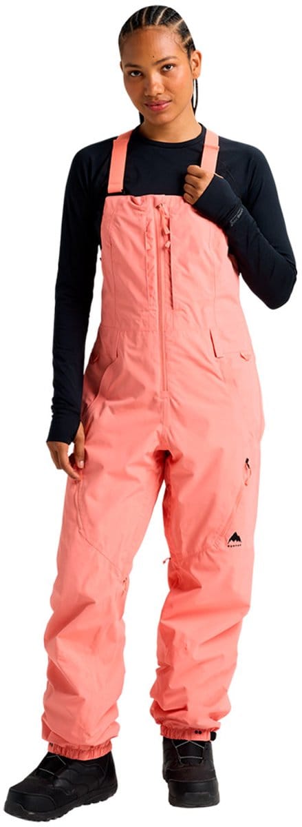 Burton Reserve 2l Bib Broek Oranje M Vrouw