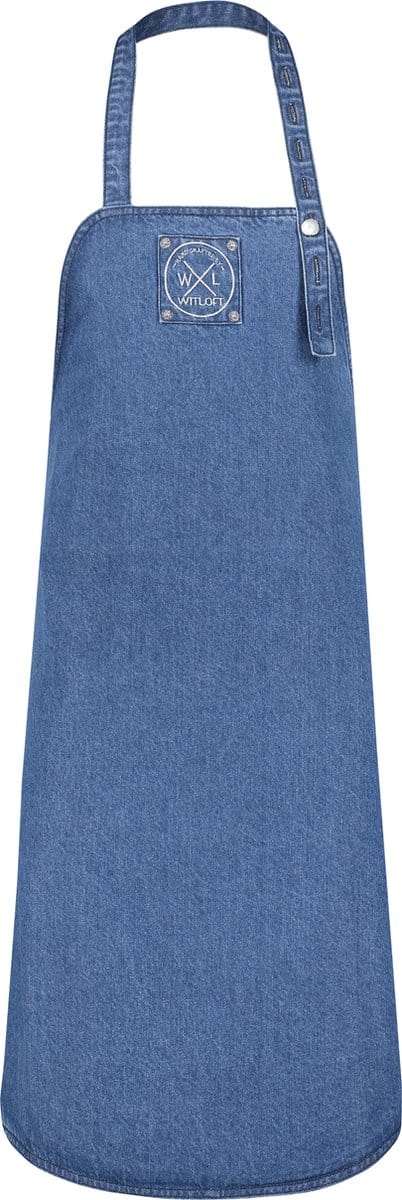 Witloft - Denim Schort Lang - Donkerblauw