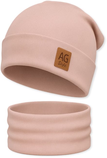 Dartomik - Hoofddoek Set - Roze - Unisex - Warm
