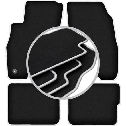CARLUX-SILVER automatten voor: Fiat Grande Punto hatchback (2005-2009)