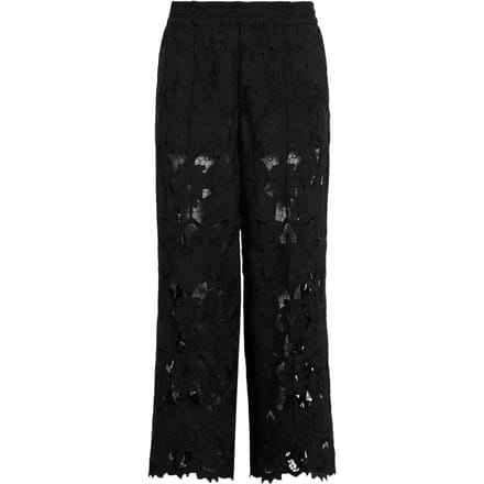 AllSaints Charli Emb Trouser Black Größe: 6 | Stoffhosen Outlet | Damen | Schwarz