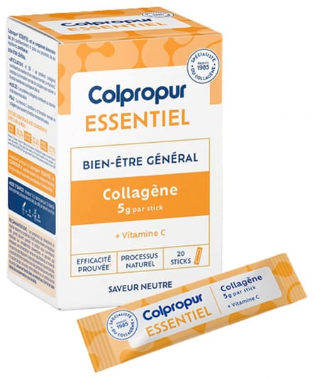 Colpropur Essentiel Algemeen Welzijn Collageen 5 g 20 Sticks