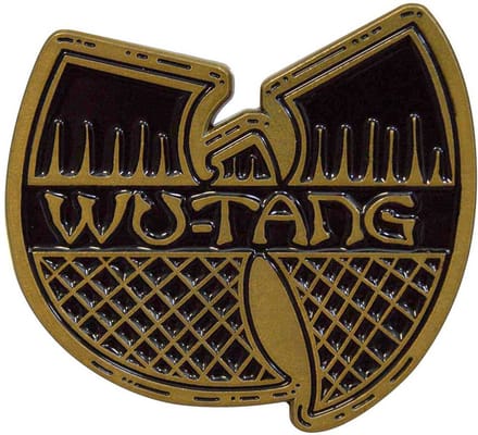 Wu-Tang Clan - Logo Pin - Goudkleurig/Zwart