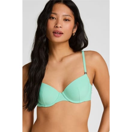 Hunkemöller Voorgevormde Beugel Bikinitop Luxe Groen
