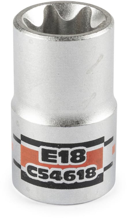 1/2'' Torx-dop zeskants