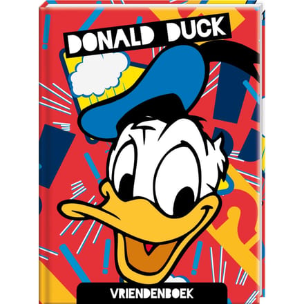 Donald Duck - Vriendenboek - Avonturen en herinneringen vastleggen