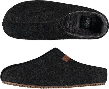 Morethansocks - Pantoffels heren - Vilt - Maat 41/46 - Instap Sloffen - Sloffen heren - Heren pantoffels