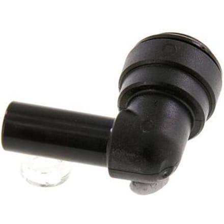 10mm x 10mm 90 graden L-verbinding POM Insteekfitting Plug NBR [2 Stuks]