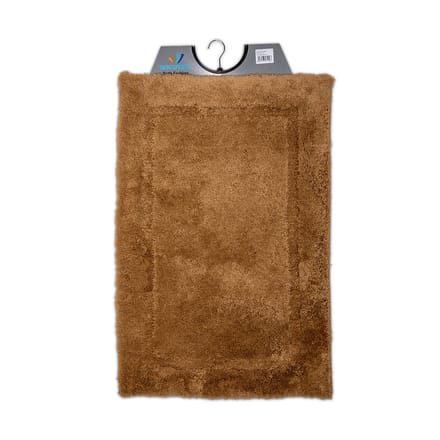 Wicotex - Badmat Taupe - Badmat - Antislip onderkant - Afmeting 60x90cm