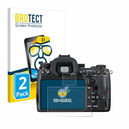 BROTECT - Screenprotector voor Pentax K-3 Mark III Monochrom - Folie Beschermfolie transparant 2 Stuks