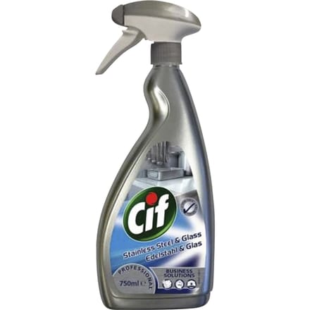Cif Pro Formula Roesvrij Staal Reiniger - 750 ml