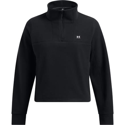 Under Armour Expanse Fleece Sweatshirt Met Halve Rits Zwart XL Vrouw