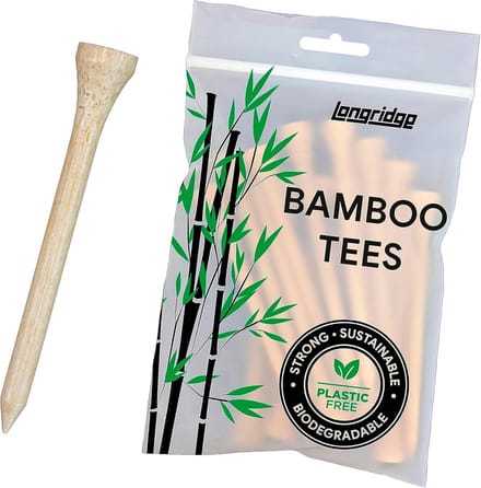 Bamboe Tees 83mm - Duurzaam en Milieuvriendelijk (85 Stuks)