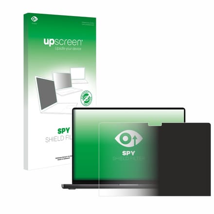 upscreen - privacyscherm voor Apple MacBook Pro 14" M3 2023 - privacy filter screenfilter Blauwlichtfilter