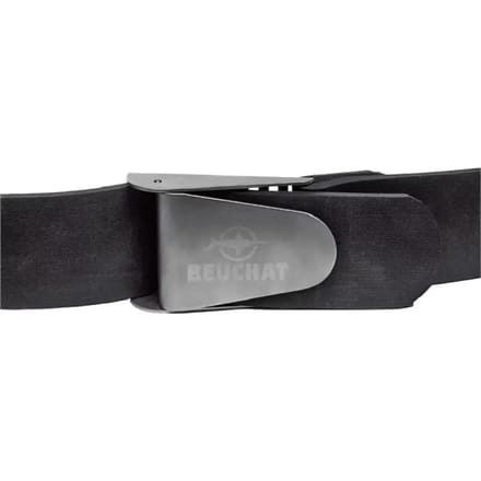 Beuchat Inox Buckle Neoprene Riem Zwart