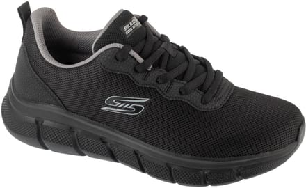 Skechers Bobs B Flex - Icy Edge, Mannen, Zwart, Sneakers, maat: 42