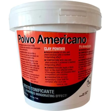 Cataplasma paard op basis van natuurlijke klei Zaldi Polvo Americano