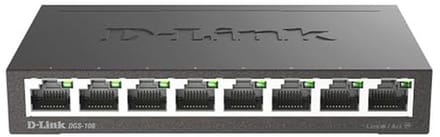8-poorts Gigabit Switch met Non-Blocking Architectuur - Tot 1000 Mbps