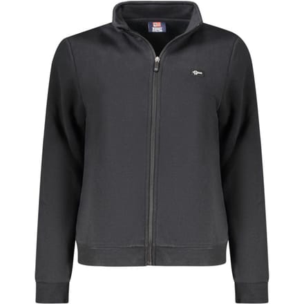 Noorwegen 1963 Zwarte Katoenen Dames Sweater