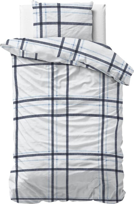 Sleeptime Dekbedovertrek Simply Amazing Wit - Eenpersoons 140 x 200/220 cm + 1 kussensloop