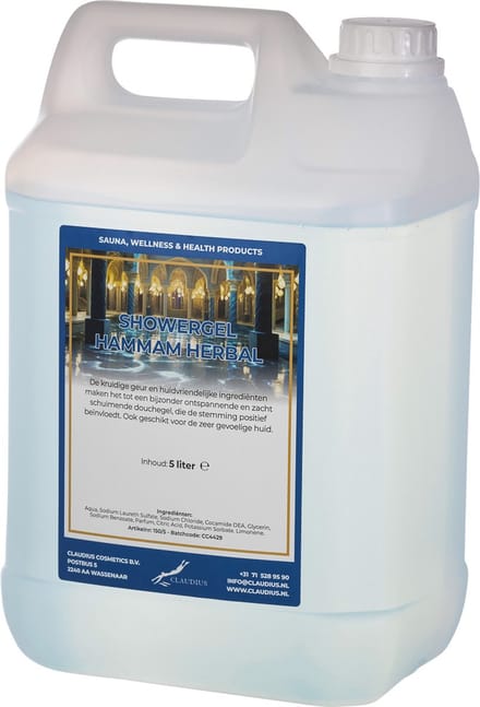 Claudius Douchegel Hammam Herbal 5 liter - Showergel