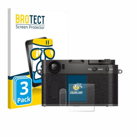 Screenprotector 3 Stuks voor Fujifilm X Half X-HF1 Beschermglas transparant