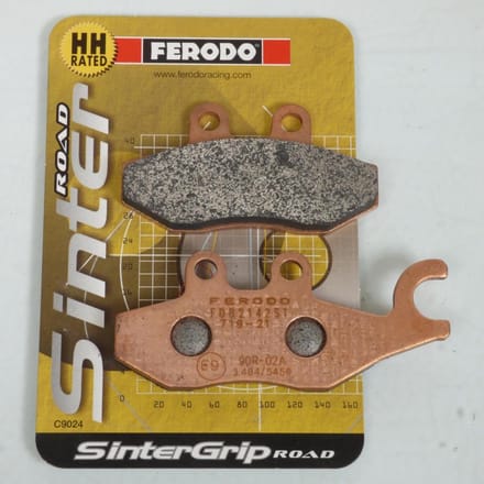 Plaquette de frein Ferodo pour Scooter Piaggio 350 X10 2012 à 2015 M76201/M76200 / AV Neuf