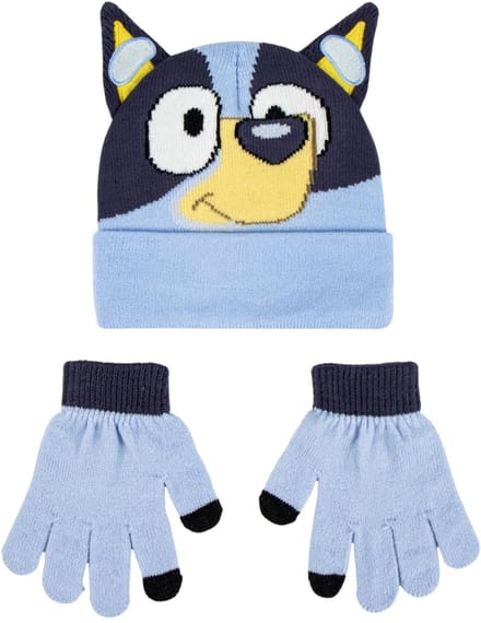 Set van muts en handschoenen kind Cerda Bluey