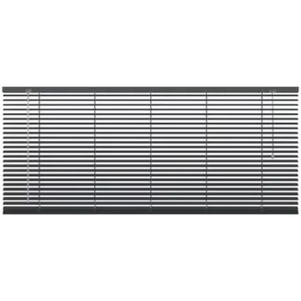 Decosol Jaloezie Horizontaal Aluminium Antraciet 25mm 180x180cm