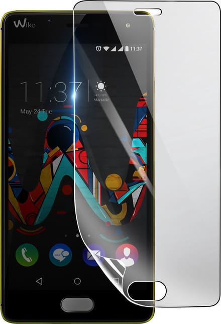 3mk, Geschikt voor Wiko U Feel, Schokbestendige Hydrogel Screenprotector, Transparant