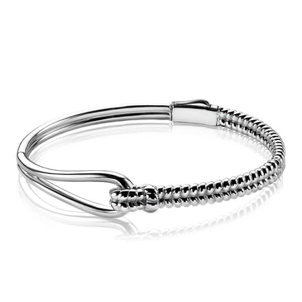 Mart Visser by ZINZI zilveren armband bewerkt MVA9