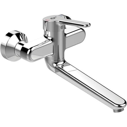 Ideal Standard 2 wall-mounted basin mixer, spout 20 cm BC116AA