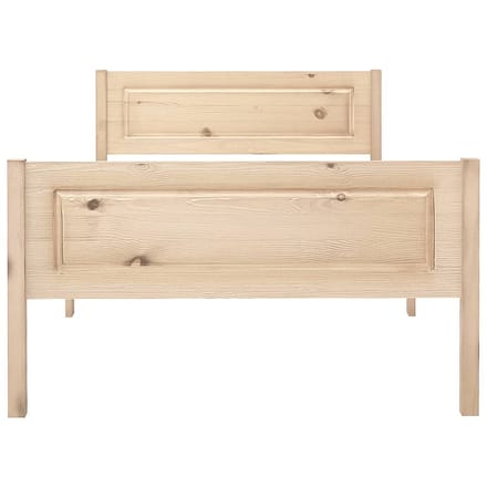 vidaXL - Bedframe - massief - grenenhout - 100x200 - cm