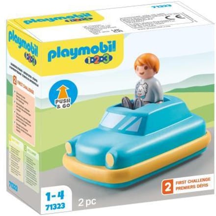 Spelen met auto om te leren Playmobil