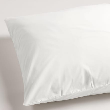 Ambiante Percaline Kussenslopen - 60x70 cm - set van 2 - Wit
