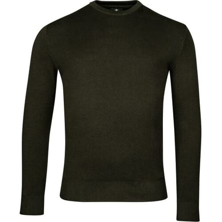 Baileys Trui Crew Neck Allover 2-Tone Donker Groen / male