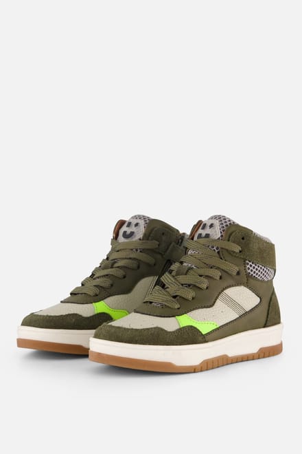 Muyters Sneakers groen Leer - Maat 27 - Kinderschoenen