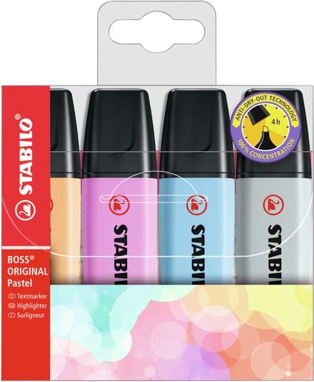 Fluorescerende Markeerstift Set Stabilo Boss Multicolour (5 Stuks)