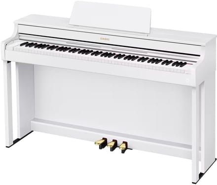 Casio AP-300WE CELVIANO Digitale Piano 88 Toetsen Geschaald Hamerslagklavier Wit