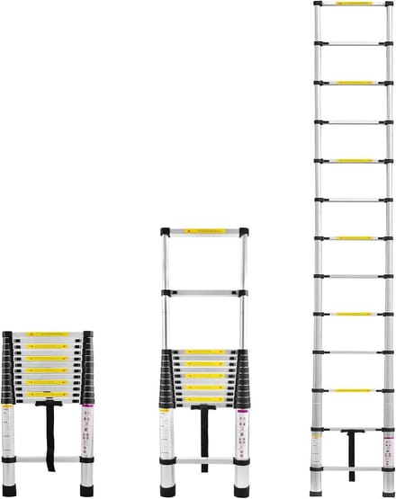 Telescoopladder - Uitschuifbare Ladder - ladderbenodigd