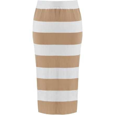 Midi Jersey Rok Dames Mat Fashion