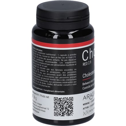 ixX Pharma CholixX Red 2.9 | Rode Gist Rijst & Co-enzym Q10 Cholesterol 120 Capsules
