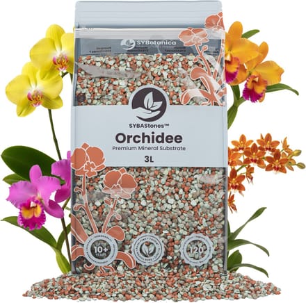 SYBAStones - Orchideeën Mineraalmix 3L - Semi-Hydro Groeimedium