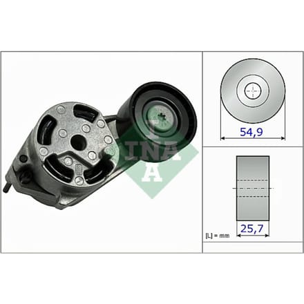 Schaeffler Ina Spanarm, V-ribbelriem INA 534 0516 10