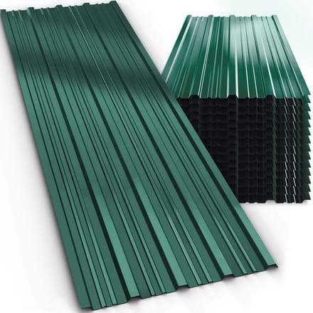 GARDEBRUK 14x Dakplaten– 110x46cm=7m2 Weerbestendig - Groen