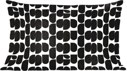 Sierkussens - Kussentjes Woonkamer - 50x30 cm - Modern - Patroon - Zwart