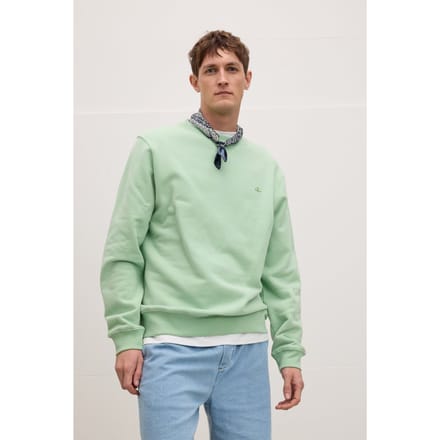 The Goodpeople Liam Sweater Mid Green Größe: S | Pullover Outlet | Herren | Grün