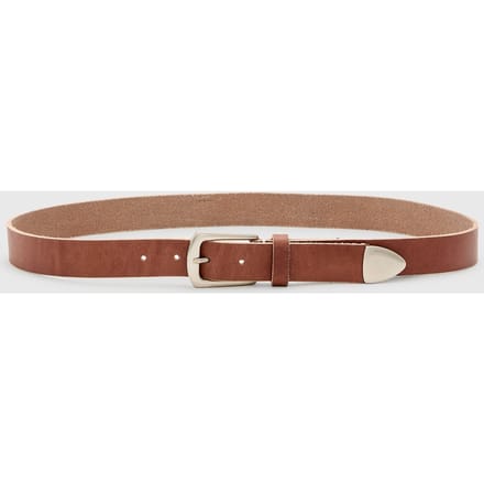 AllSaints Reed Belt Bitter Brown Größe: W38 | Gürtel Outlet | Herren | Braun