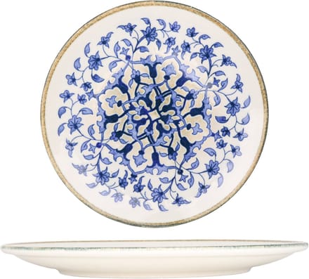 Kütahya Porselen Dinerbord - Tile Legacy - Porselein - 30 cm - set van 6
