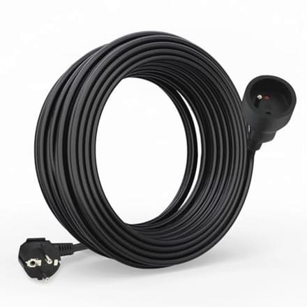 Elektrische verlengkabel 10m met kinderbeveiliging - 16A, 3x1,5 mm², CE-gecertificeerd